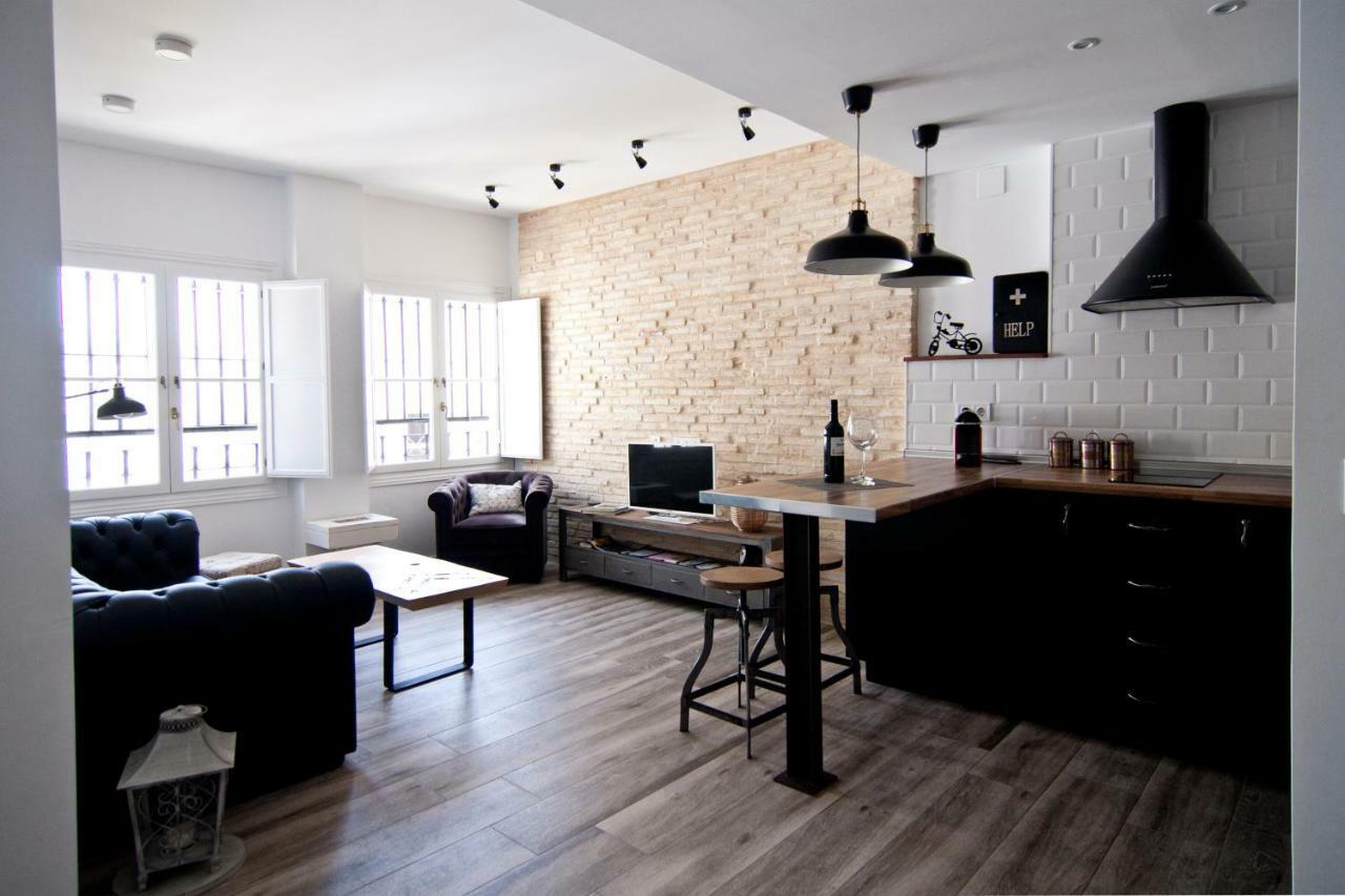 セビリアLa Casa Del Conde Ybarraアパートメント エクステリア 写真