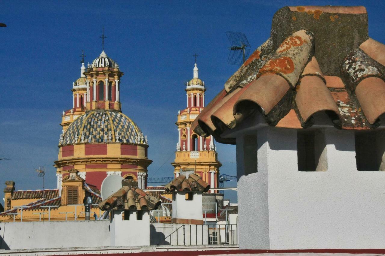 セビリアLa Casa Del Conde Ybarraアパートメント エクステリア 写真