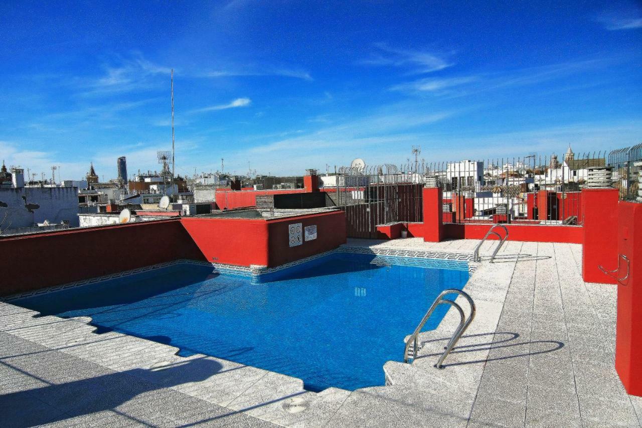 セビリアLa Casa Del Conde Ybarraアパートメント エクステリア 写真